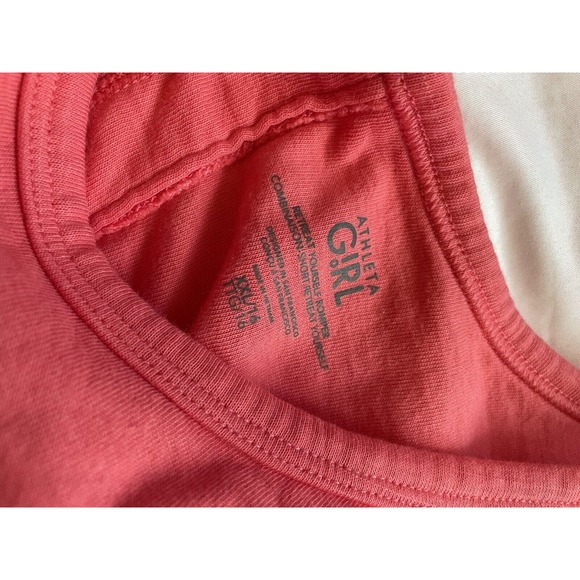 Athleta Girl NEW Retreat Yourself Romper Size XXL 16 Coral Orange Sleeveless NWT - Picture 4 of 8